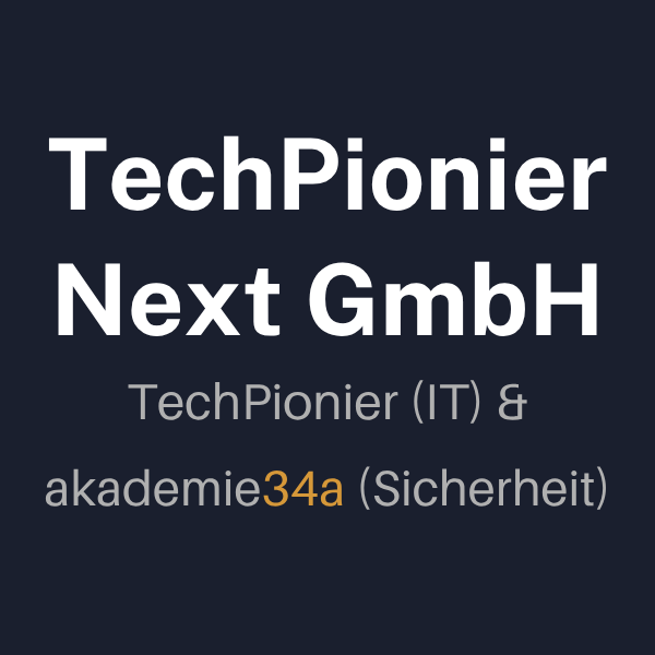 TechPionier Next GmbH - akademie34a (für §34a Kurse) & TechPionier (für IT Kurse)